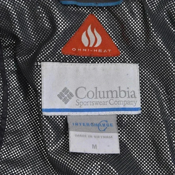 Columbia Interchange 3 in 1 Winter Jacket Omni Heat Ski Snow  Size Medium - Picture 12 of 15